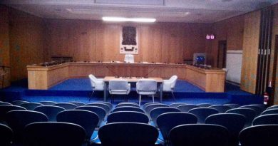 Salón de plenos del Ayuntamiento de Basauri