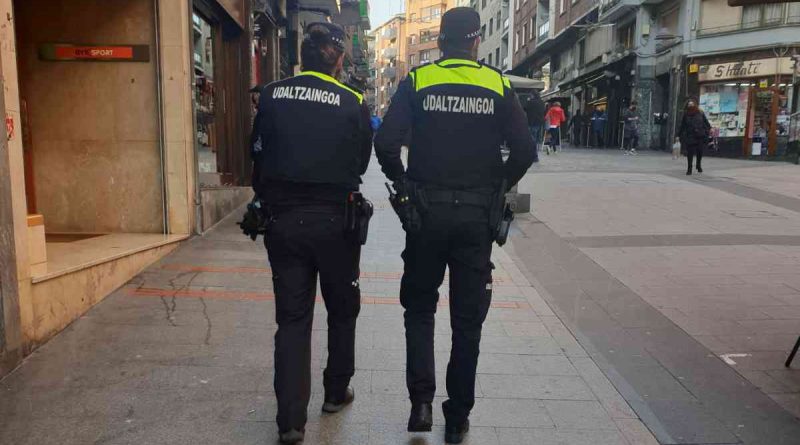 Ertzaintza y policía Local Basauri