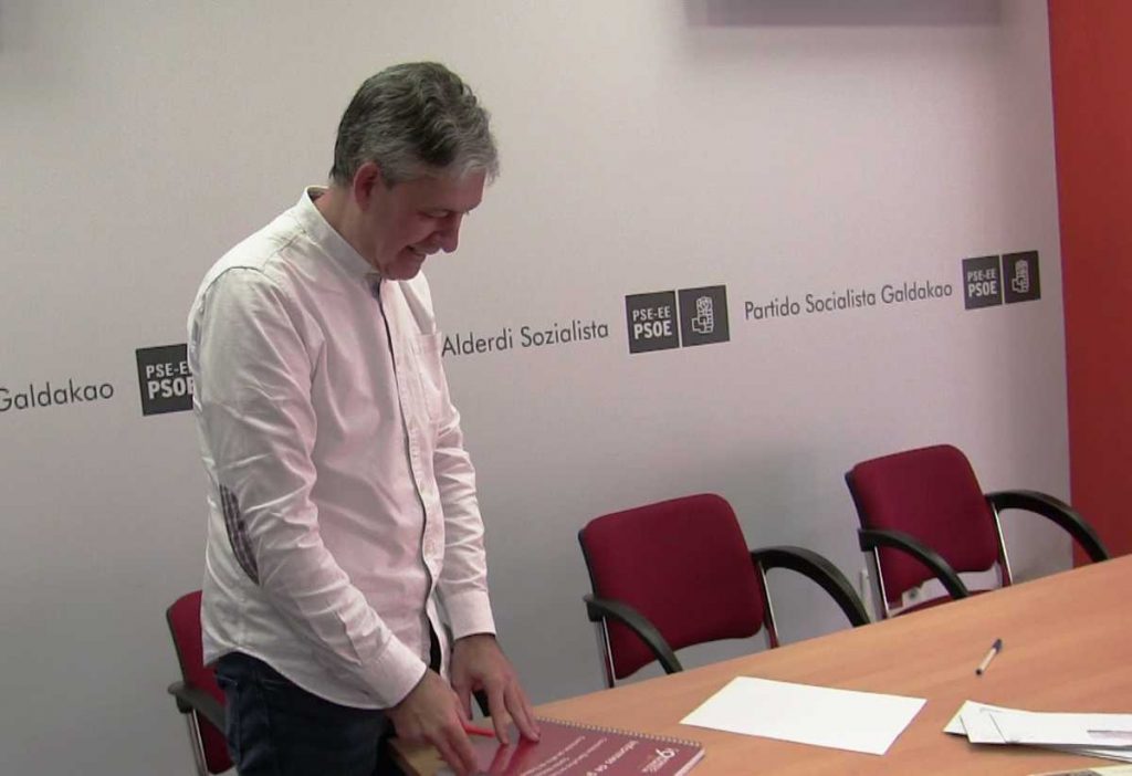 Txema Larrazabal metro línea 5 Galdakao