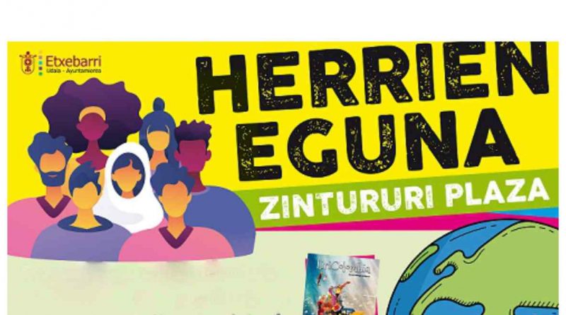 “Herrien Eguna” celebra la presencia de 82 comunidades migrantes en Etxebarri