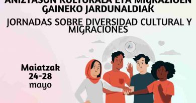 Arrigorriaga organiza unas jornadas sobre diversidad cultural del 24 al 28 de mayo