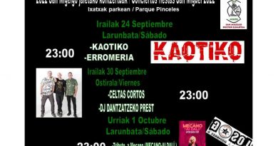 Conciertos fiestas de San MIguel