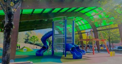 Ya se ha abierto la zona de juegos infantiles del «parque de la arena» en Bizkotxalde