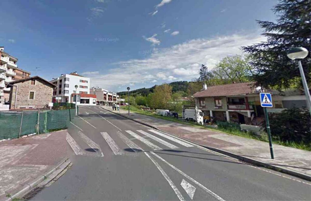 Corte de tráfico en Astui Usansolo