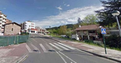 Corte de tráfico en Astui Usansolo