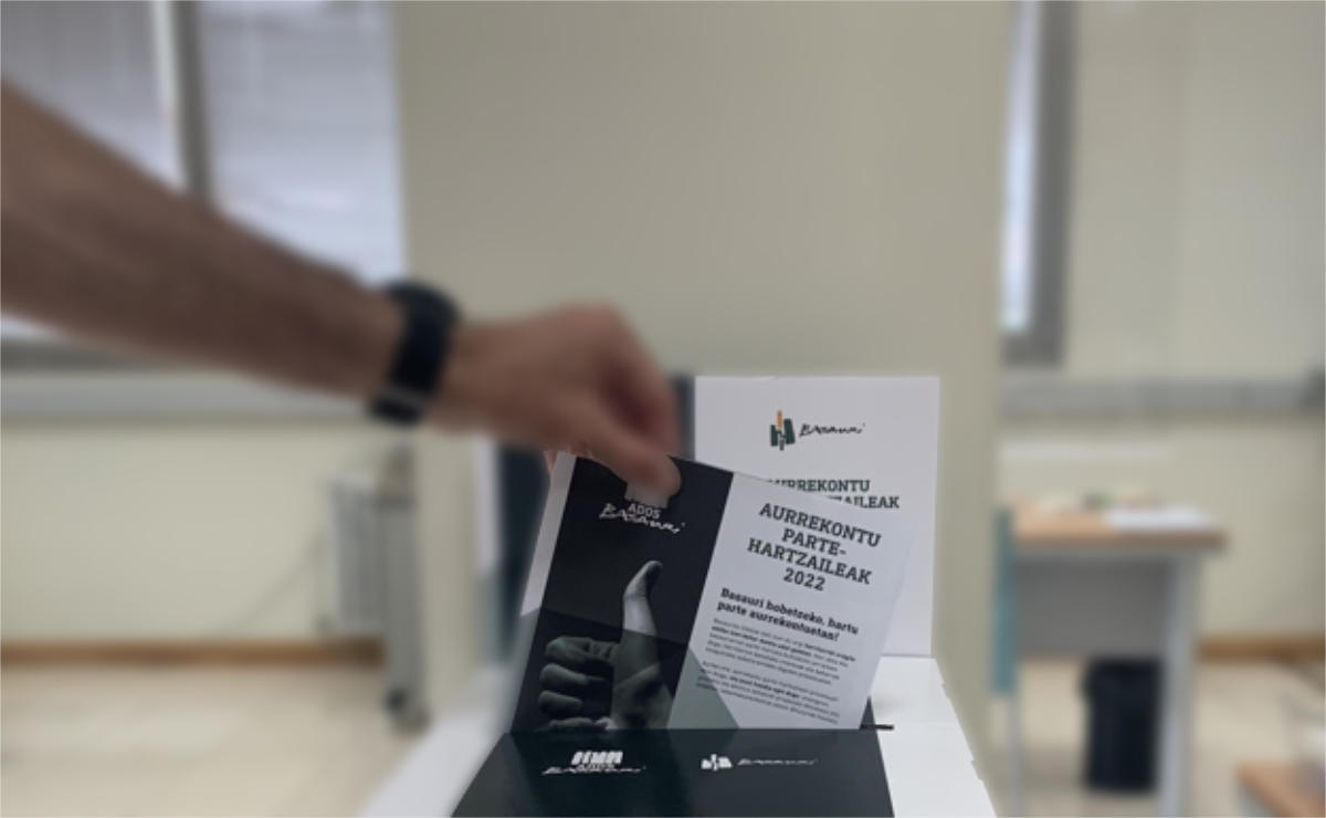 votación presupuestos participativos Basauri