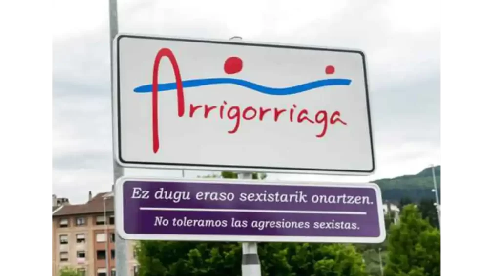 Arrigorriaga contra agresioens machistas en Madalenas
