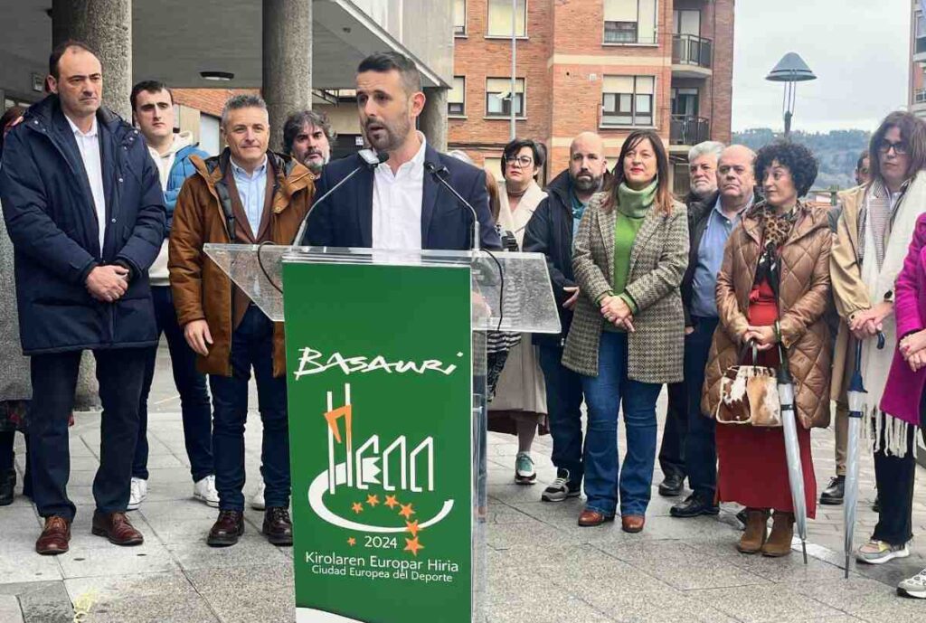 Acto comienzo de Basauri Ciudad Europea del Deporte 2024
