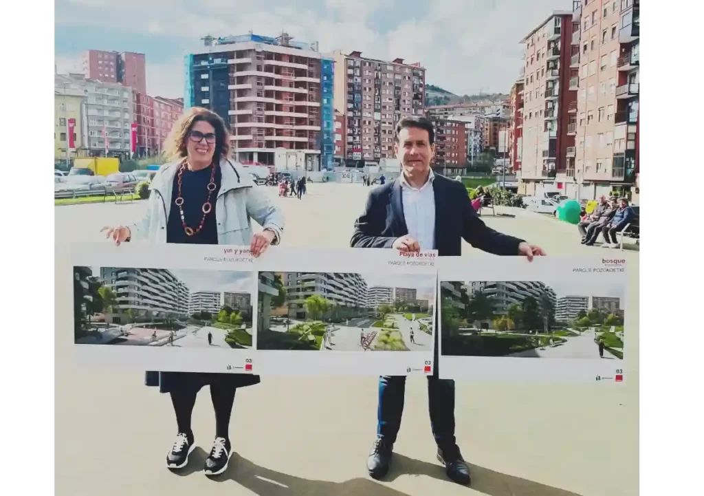 Parque de Pozokoetxe Basauri Asier Iragorri y Zuriñe Goikoetxea