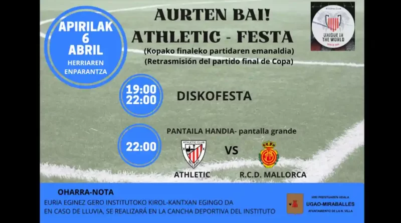 Ugao-Miraballes pantalla gigante