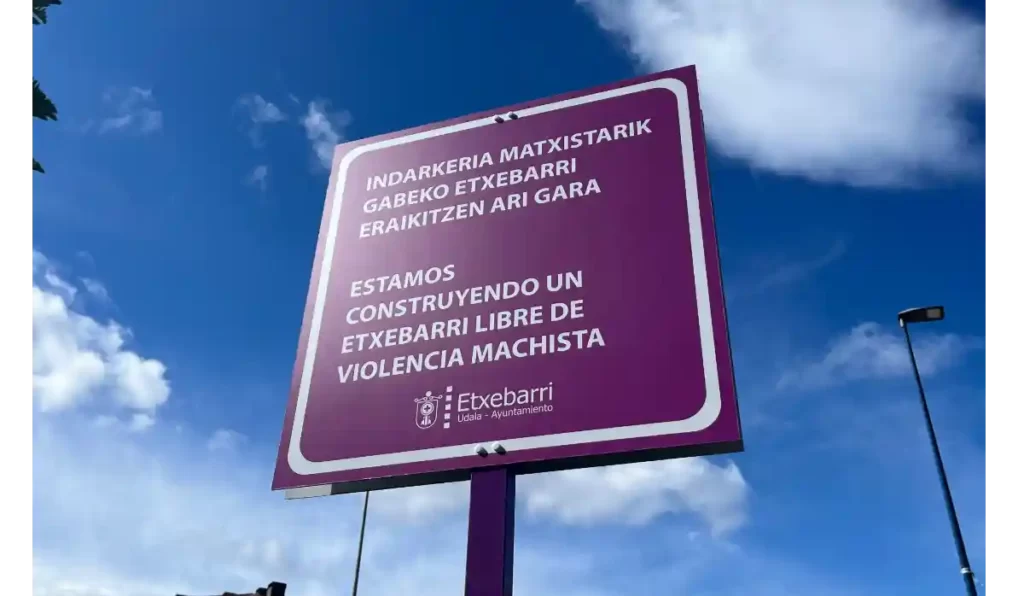 Señall 8M Etxebarri