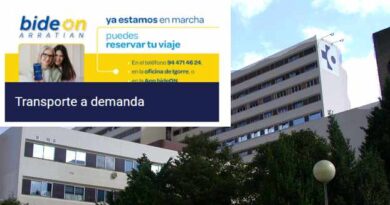Nuevo servicio de transporte Bide ON al hospital de Galdakao Usansolo