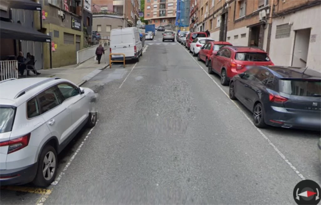 Calle Asturias Basauri subida