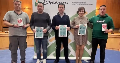 Campaña de la Asociación de vecinos de Basozelai "El Maño" en favor de Alex García Galas