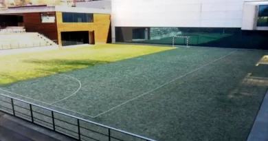 Pista exterior del polideportivo de Etxebarri