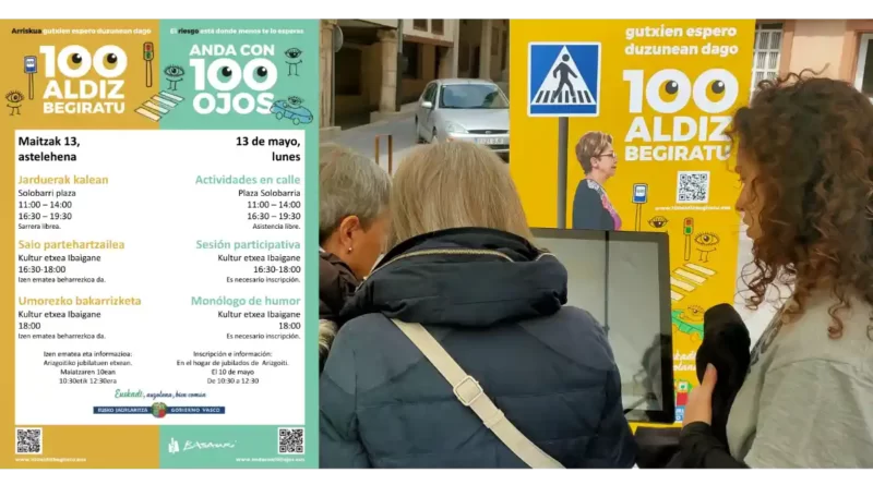 Campaña Anda con 100 ojos Basauri