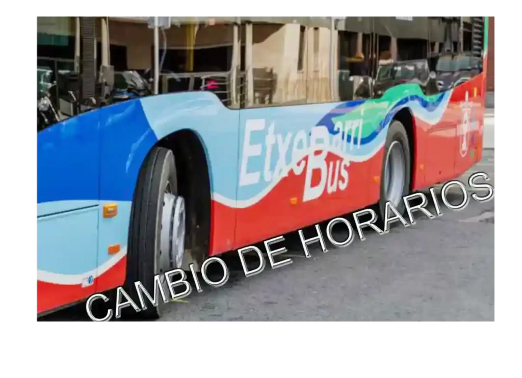 EtxebarriBus nuevos horarios Etxebarri