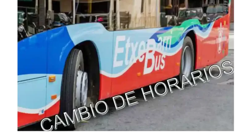EtxebarriBus nuevos horarios Etxebarri