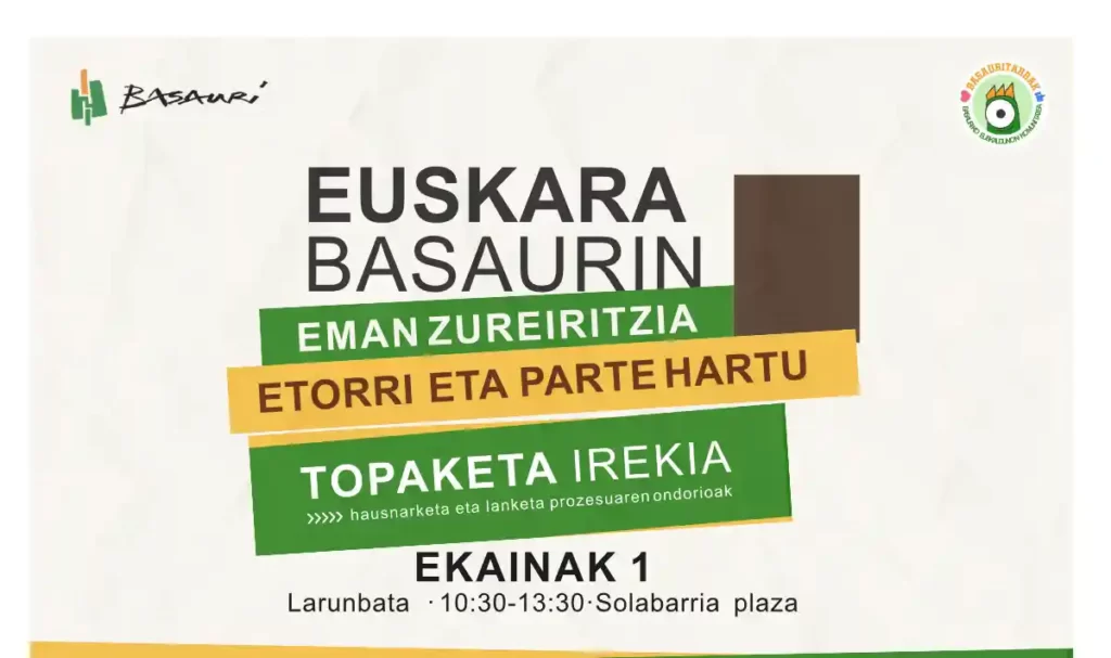 Encuentro abierto Topagune irekia Basauri