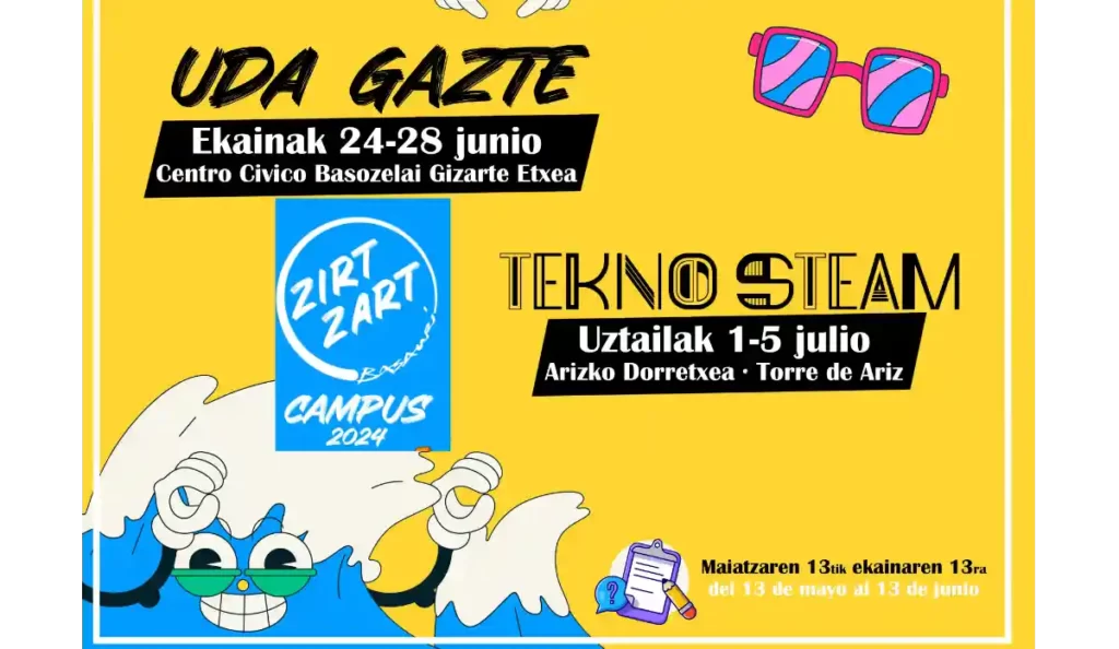 Zirt Zart Campus de verano Basauri