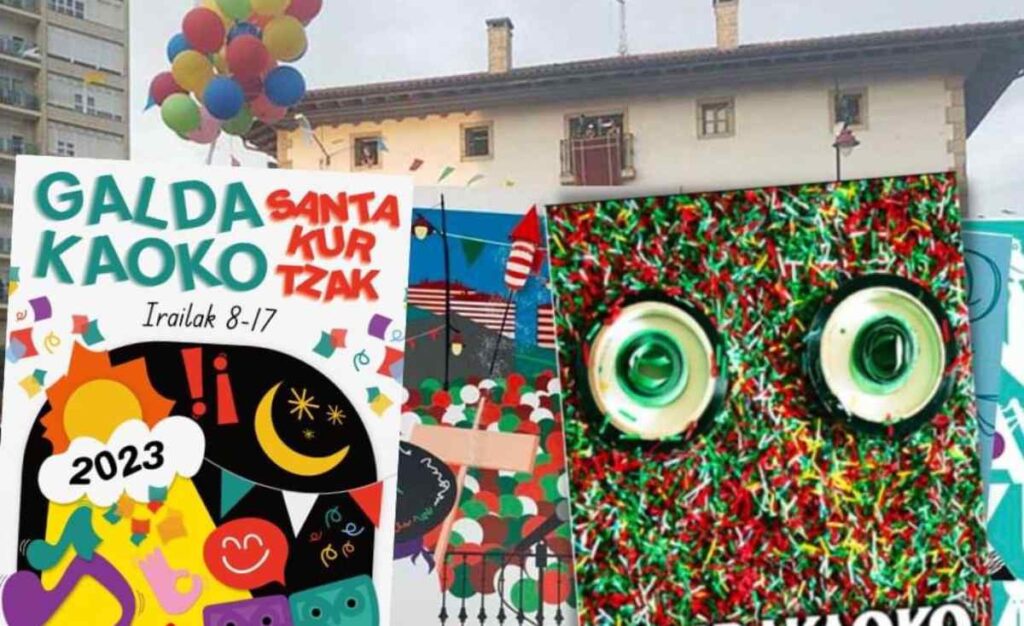 Carteles Santakurtzak Galdakao