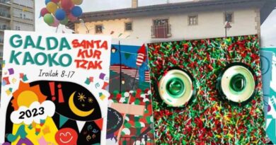 Carteles Santakurtzak Galdakao