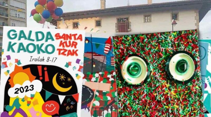 Carteles Santakurtzak Galdakao