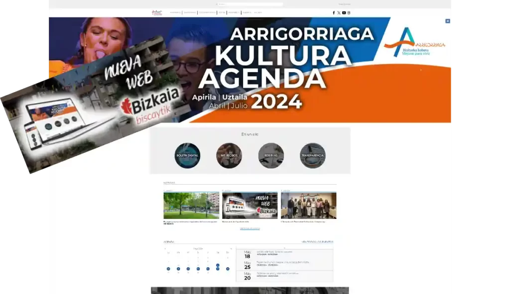 Nueva web Ayuntamiento de Arrigorriaga