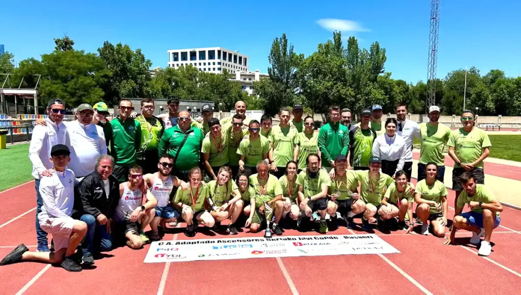 El Club Paralímpico Ascensores Bertako-Javi campeón de España