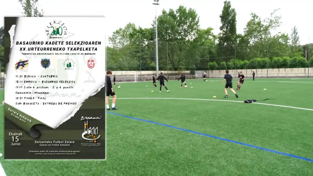 Torneo cuadrangular selección de fútbol cadete de Basauri