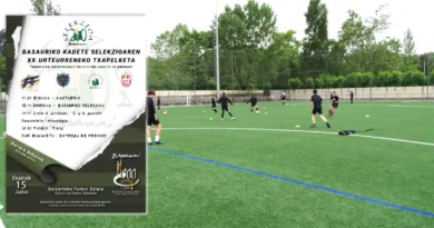 Torneo cuadrangular selección de fútbol cadete de Basauri