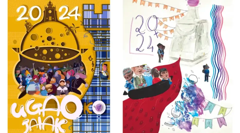 Carteles de fiestas Ugao-Miraballes