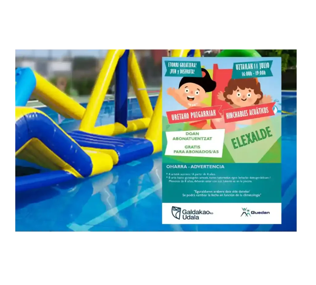 Hinchables Piscinas de Elexalde Galdakao