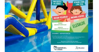 Hinchables Piscinas de Elexalde Galdakao