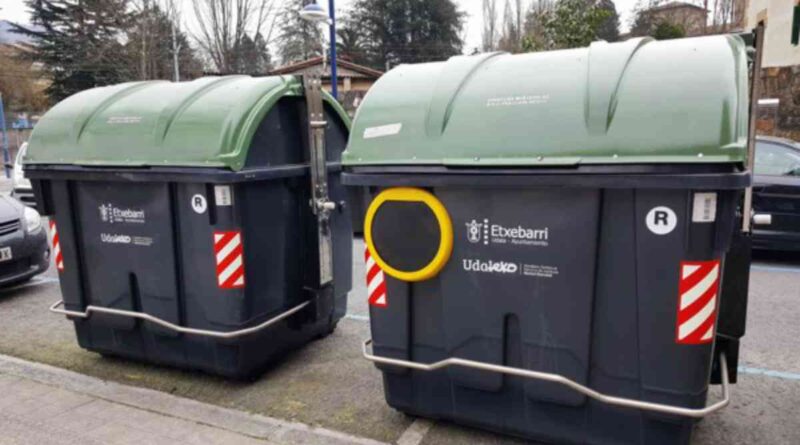 Contenedores de basura Etxebarri