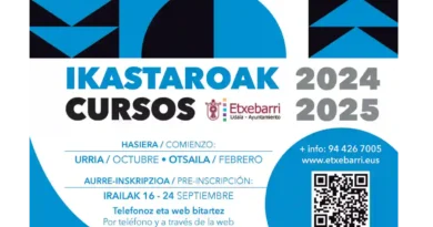Etxebarri Cursos municipales 2024-2025