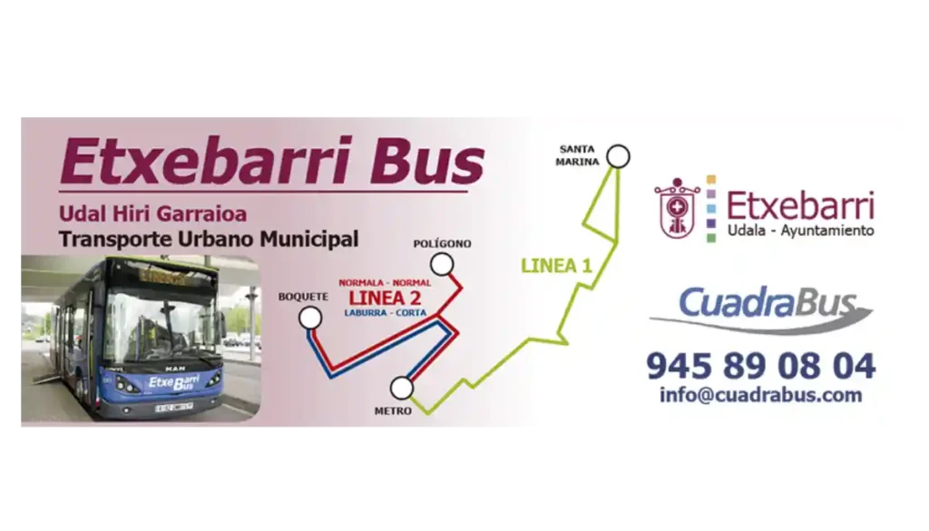 EtxebarriBus horario habitual