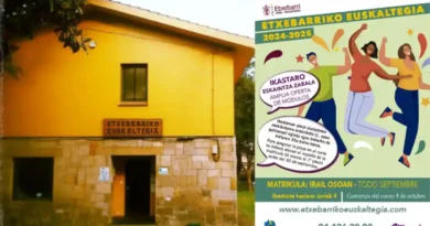 Euskaltegi Etxebarri matrícula