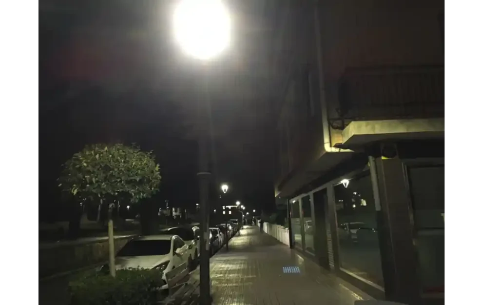 Arrigorriaga refuerszo de la iluminación