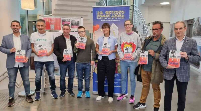 Comic "Paralímpicos" Asociación de Comerciantes de Basauri