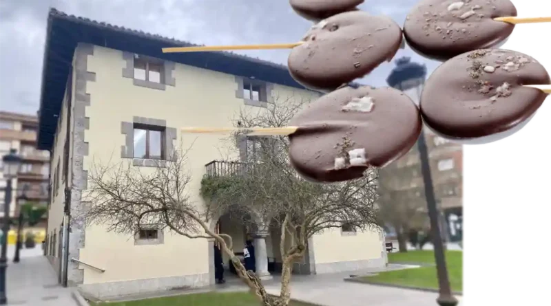 Familia olgetan Piruletas de chocolate Ugao-Miraballes