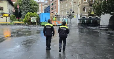 REfuerzo de la Policía Local de Ugao-Miraballes durante las noches de las fiestas