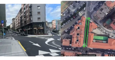 Doble sentido calle Nafarroa Basauri