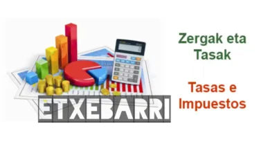 Etxebarri tasas e impuestos 2025