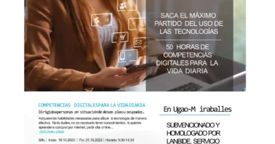 Gazteinfo Ugao-Miraballes curso competencias digitales