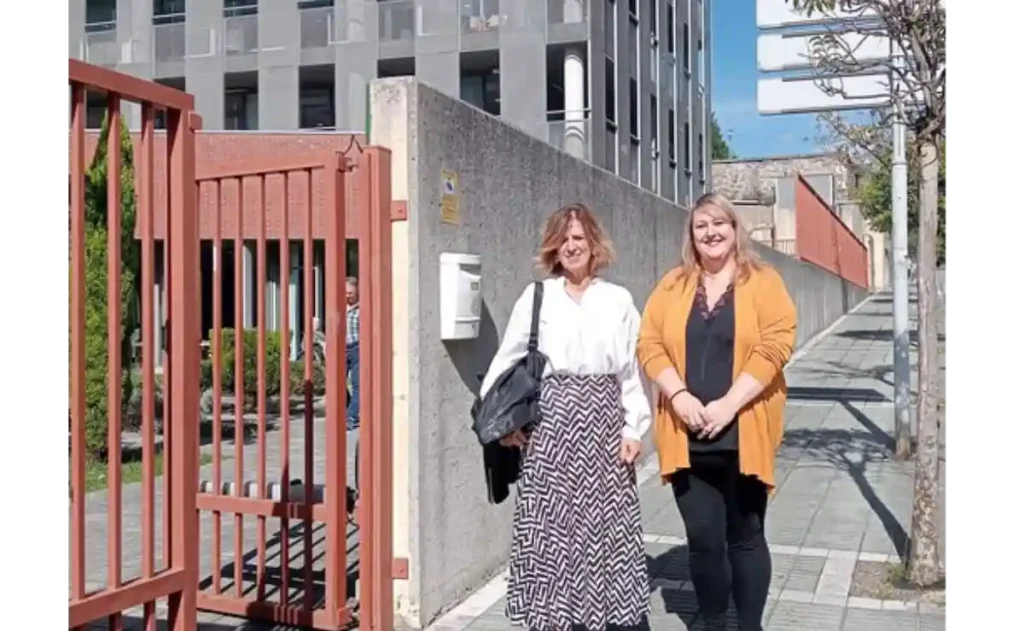 Maite Ibarra y Silvia Martínez residencia Arrigorriaga