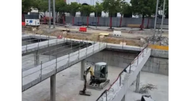 Nueva plaza de San Fausto Basauri obras