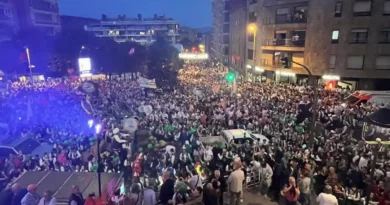 Afluencia de público en Sanfaustos