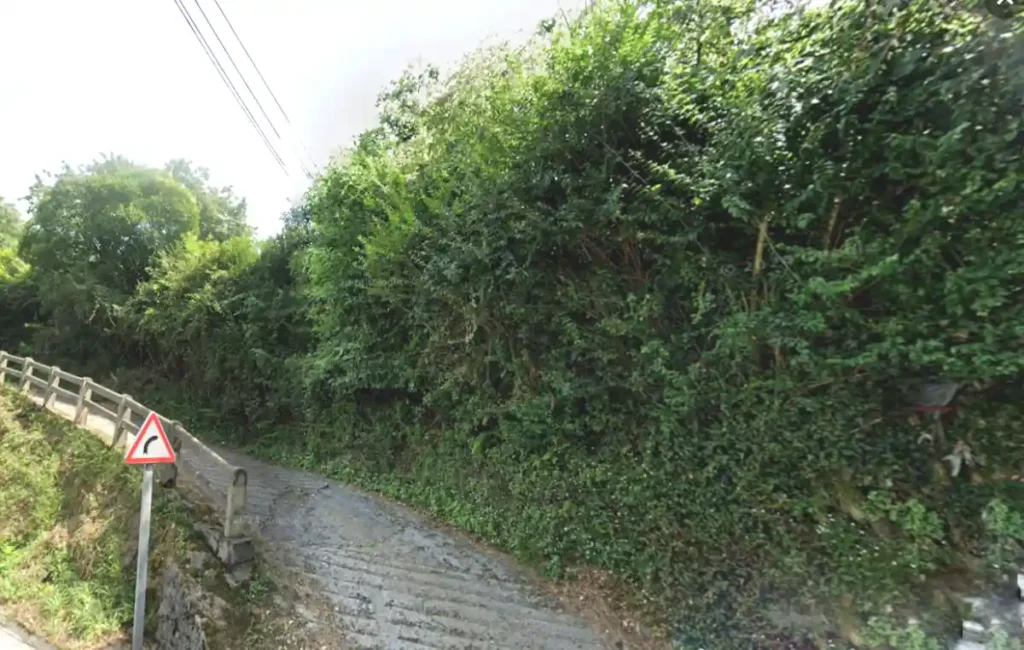 Basauri curva subida Iruaretxeta