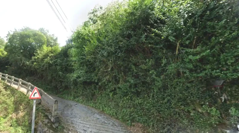 Basauri curva subida Iruaretxeta